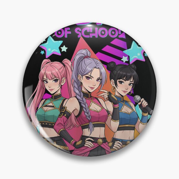 Item preview, Anime Girl Group 100 Days of School Main Stage Ready Art designed and sold by Nannythenimfa.