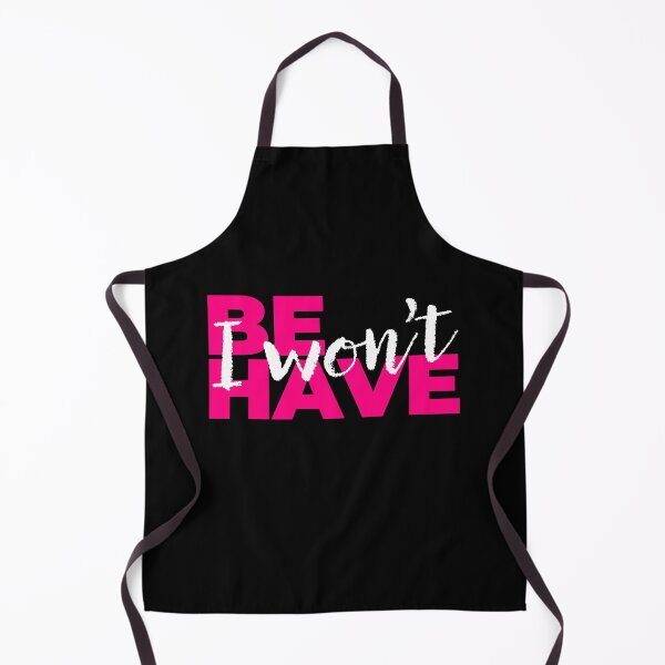 Item preview, "Behave - I Won't" | Humor Statement | Nonconformist Gift designed and sold by WildBridDesign.