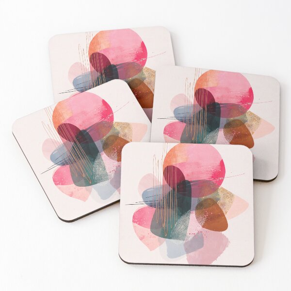 Item preview, Colorful Abstract boho Shapes designed and sold by lautir.
