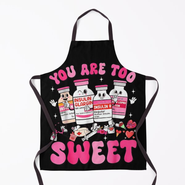 Item preview, Cute Insulin Bottles You Are Too Sweet Diabetes Awareness Art designed and sold by Nannythenimfa.