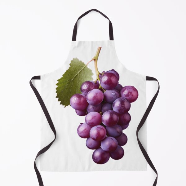 Item preview, Purple Grapes on Black Background – Elegant Wine Fruit Botanical Art designed and sold by @majovegana.