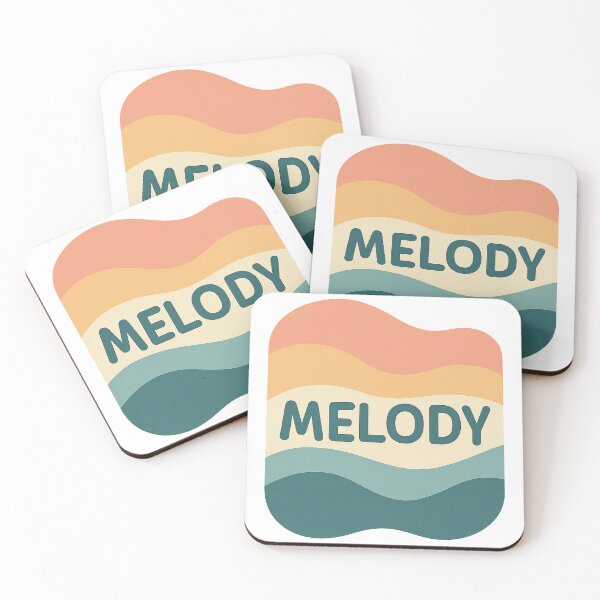 Item preview, Melody Dreamy Soundscape Design | Aesthetic Music Word Art designed and sold by mbmstores.