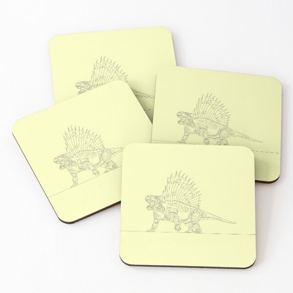 Item preview, Dimetrodon - Minimalist Continuous Line Drawing designed and sold by 1LineMS.