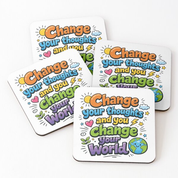 Item preview, Change Your Thoughts and You Change Your World designed and sold by Arte Cartoon From TagTeam Group.