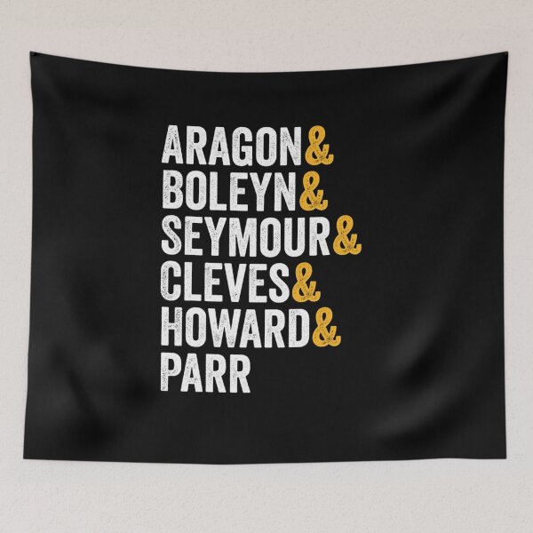 Item preview,  Aragon Boleyn Seymour Cleves Howard Parr - The Six Of Henry Viii Wives designed and sold by ARTDOSEMAKER  ⭐⭐⭐⭐⭐.