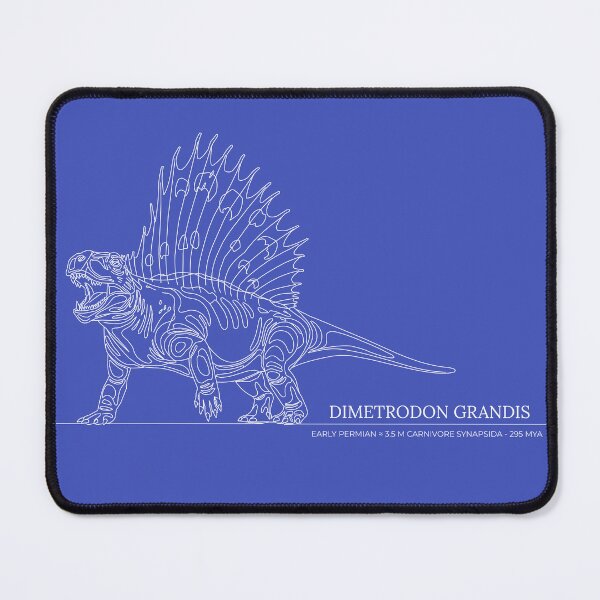 Item preview, Dimetrodon - Minimalist Continuous Line Drawing designed and sold by 1LineMS.