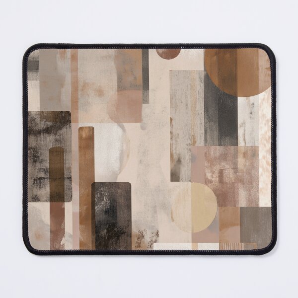 Item preview, Geometric Earth Tones boho Composition designed and sold by lautir.