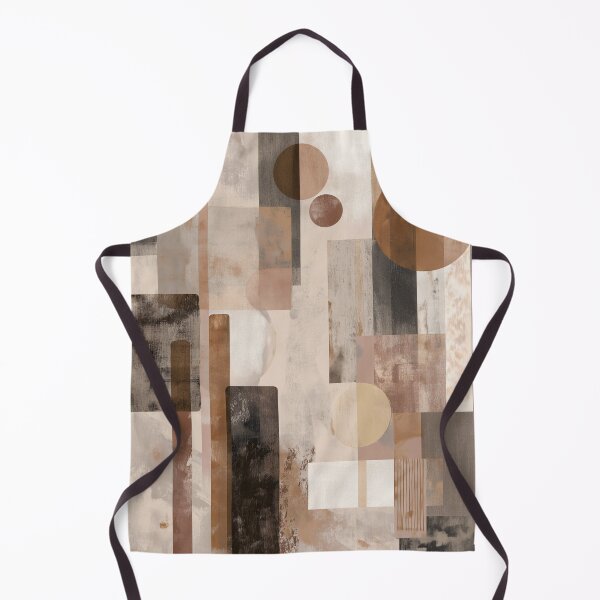 Item preview, Geometric Earth Tones boho Composition designed and sold by lautir.
