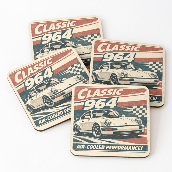 Item preview, Vintage 1980s European Classic 911 Sports Car Retro Design designed and sold by Sideways Society Apparel.