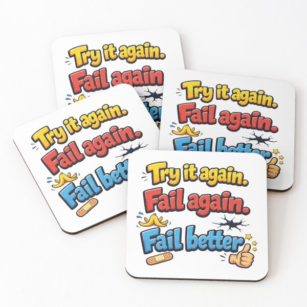 Item preview, Try It, Fail again. Fail Better designed and sold by Arte Cartoon From TagTeam Group.