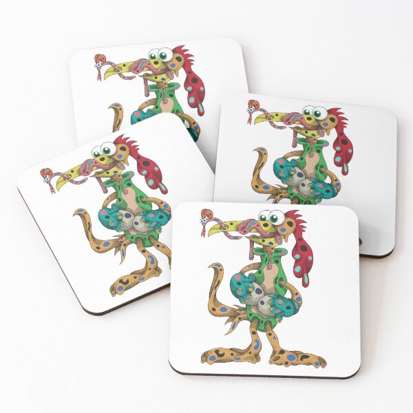 Item preview, Creature #34 - Clumsy Fingers designed and sold by liquid-print.