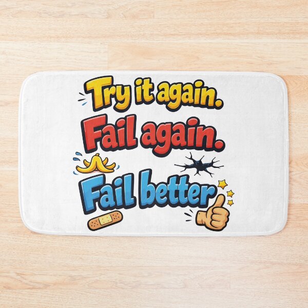Item preview, Try It, Fail again. Fail Better designed and sold by Arte Cartoon From TagTeam Group.