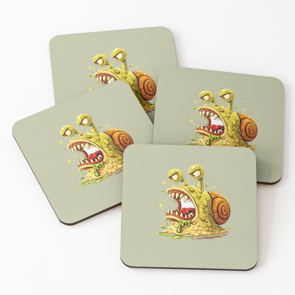Item preview, Monster Snail Icon – Dark Fantasy Cartoon Creature designed and sold by Design by Anthony .