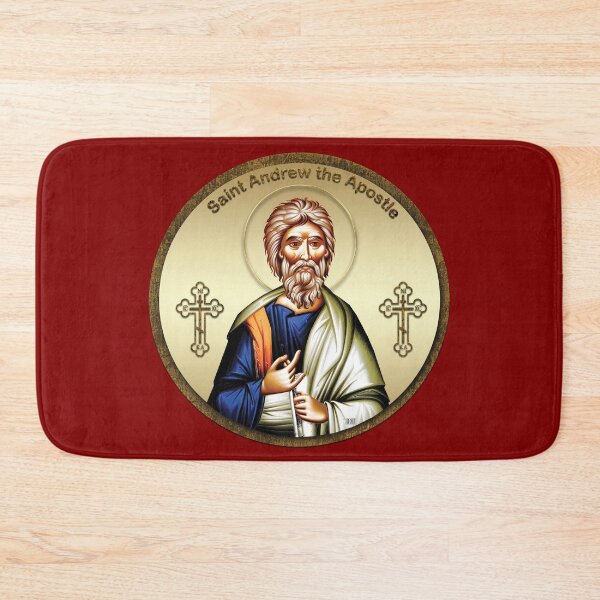 Item preview, Apostle Andrew, the Holy and All-Praised First-Called,eng designed and sold by ikonesrb.
