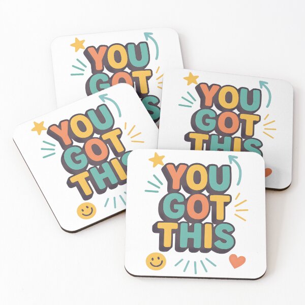 Item preview, Bold Motivational Quote You Got This Fun Graphic. designed and sold by The-T-In-Retro.