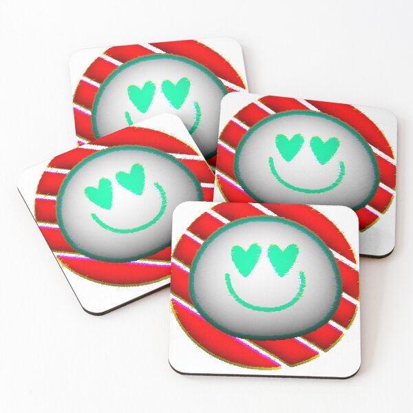 Item preview, Red Love Emoji with Heart Eyes – Romantic Design for Lovers and Couples designed and sold by AstronautMerch.