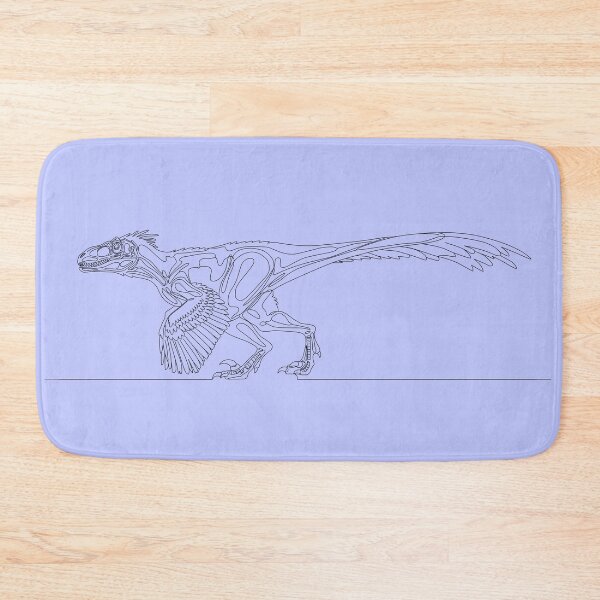 Item preview, Pyroraptor One Line Art - Minimalist Dinosaur designed and sold by 1LineMS.