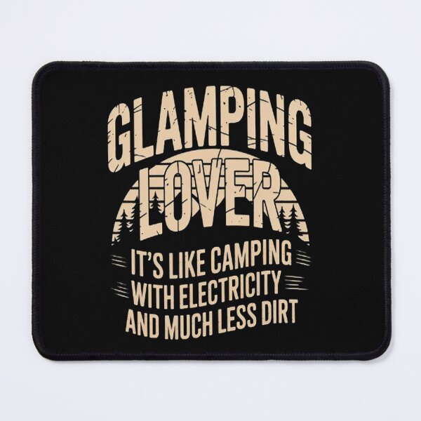 Item preview, Glamping Definition Glamper Wine Camping designed and sold by TeamLequid.