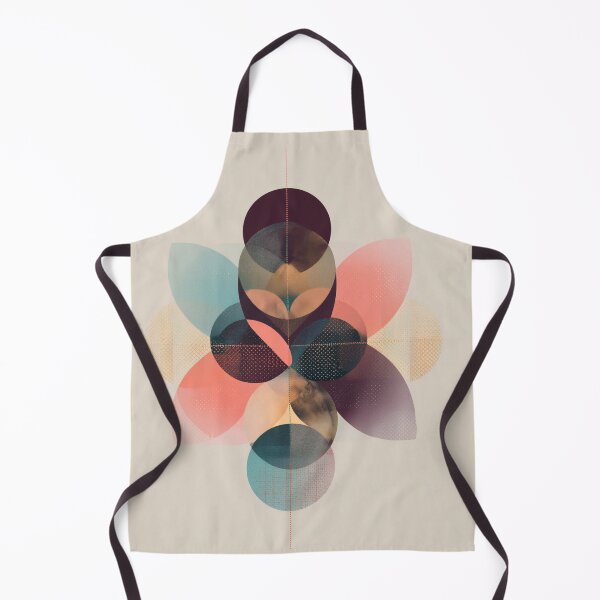 Item preview, Geometric Shapes Flower boho Pattern designed and sold by lautir.
