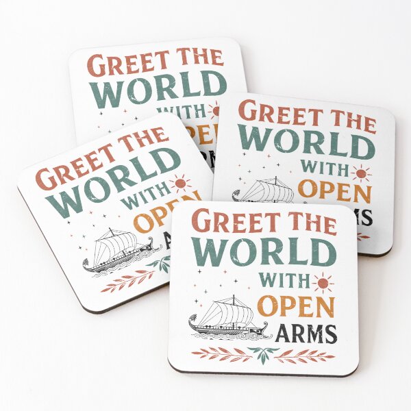 Item preview, Greet The World Open Arms Epic Musical designed and sold by ARTDOSEMAKER  ⭐⭐⭐⭐⭐.