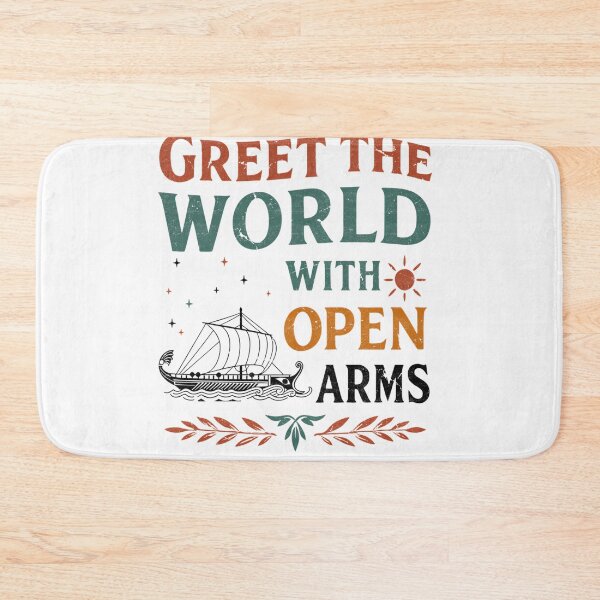 Item preview, Greet The World Open Arms Epic Musical designed and sold by ARTDOSEMAKER  ⭐⭐⭐⭐⭐.