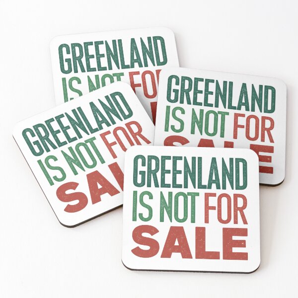 Item preview, Greenland Not For Sale – Protest Art for Sovereignty and Freedom designed and sold by TJprint.