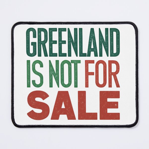 Item preview, Greenland Not For Sale – Protest Art for Sovereignty and Freedom designed and sold by TJprint.