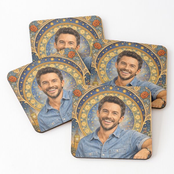 Item preview, Jonathan Bailey (Portrait A. Mucha) designed and sold by ~ Th*mas ~.