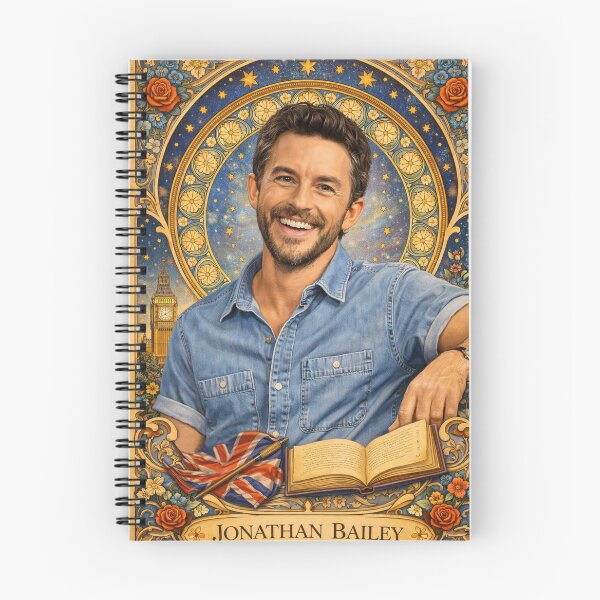 Item preview, Jonathan Bailey (Portrait A. Mucha) designed and sold by ~ Th*mas ~.