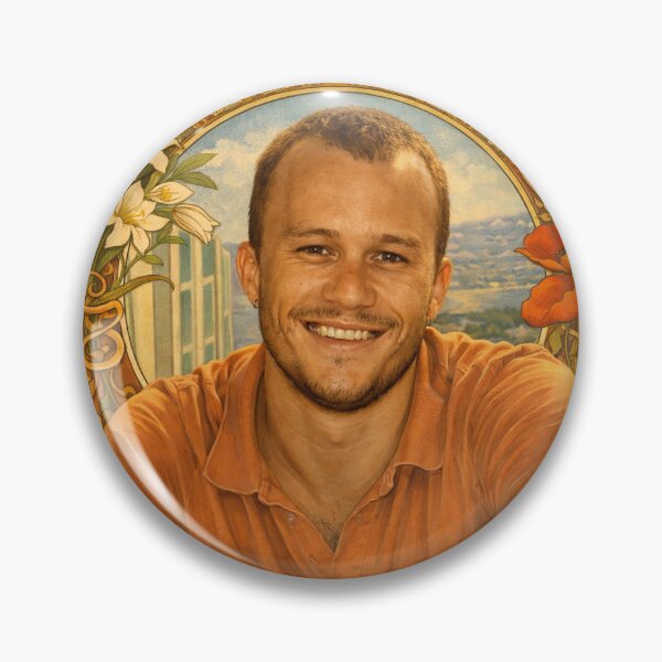Item preview, Heath Ledger (Portrait A. Mucha) designed and sold by ~ Th*mas ~.