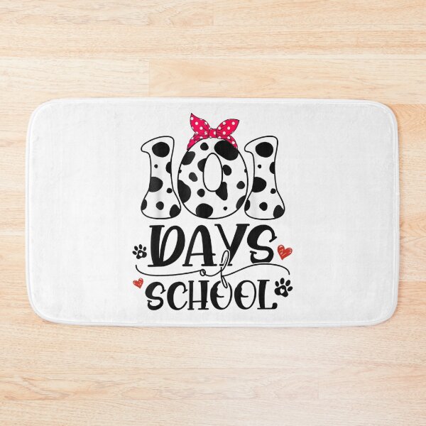 Item preview, 101 Days of School Dalmatian Puppy Spots Bow Tie Teacher Student designed and sold by Daisy Grimes.