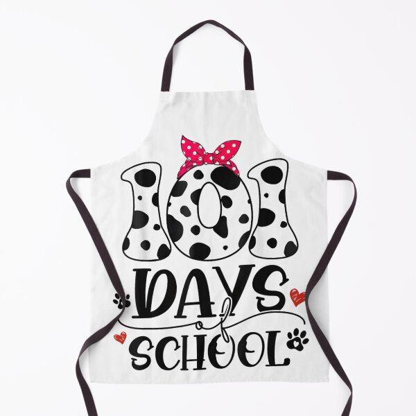 Item preview, 101 Days of School Dalmatian Puppy Spots Bow Tie Teacher Student designed and sold by Daisy Grimes.