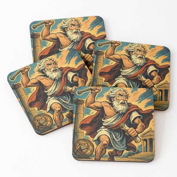Item preview, Archimedes | Comics stylCartoone -  designed and sold by ComicsFactory.