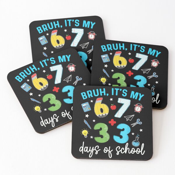 Item preview, Bruh Its My 100 Days of School Math Equation Pencil Supplies designed and sold by Daisy Grimes.