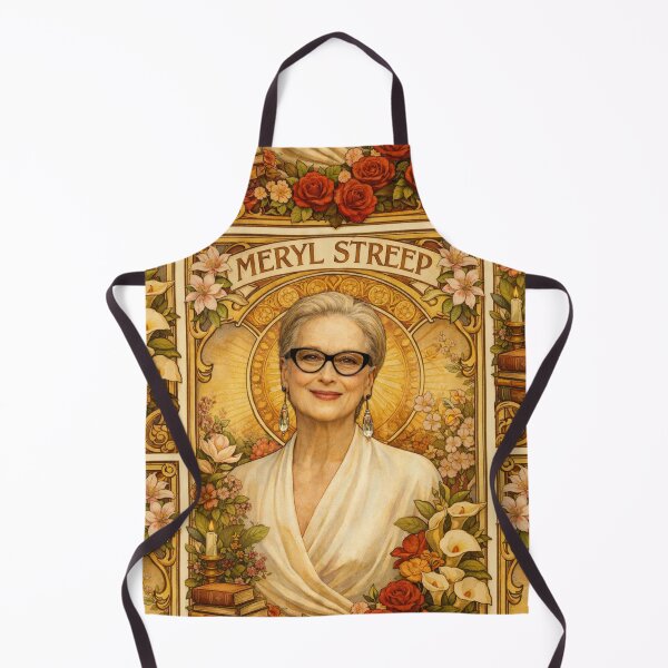 Item preview, Meryl Streep (Portrait A. Mucha) designed and sold by ~ Th*mas ~.