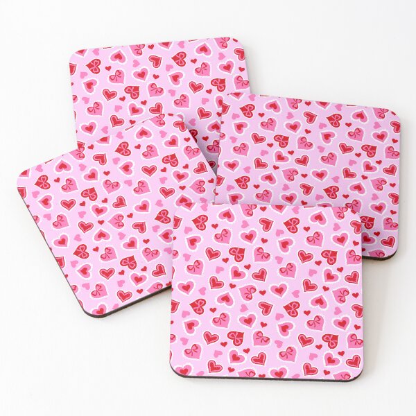 Item preview,  pattern with hearts with border designed and sold by burbura.