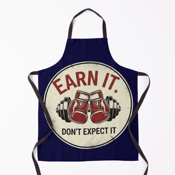 Item preview, Earn It Don’t Expect It Gym Motivation Quote | Boxing Fitness Design designed and sold by SV-Creation.