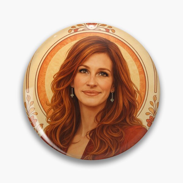 Item preview, Julia Roberts (Portrait A. Mucha) designed and sold by ~ Th*mas ~.