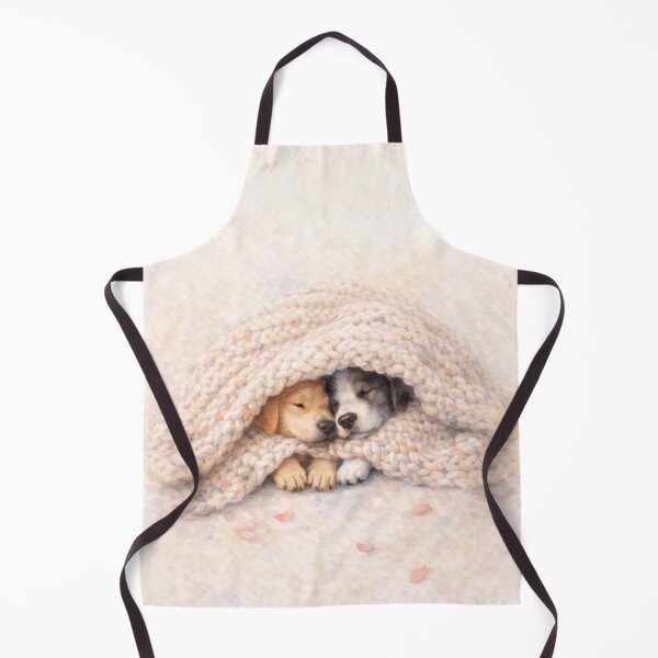 Item preview, Always Better Together – Cute Watercolor Puppies designed and sold by inspired-works.