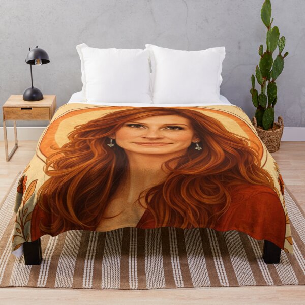 Item preview, Julia Roberts (Portrait A. Mucha) designed and sold by ~ Th*mas ~.