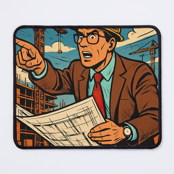 Item preview, Architect | Comics stylCartoone - designed and sold by ComicsFactory.