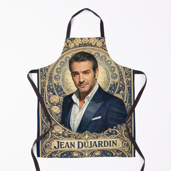 Item preview, Jean Dujardin (Portrait by A. Mucha) designed and sold by ~ Th*mas ~.