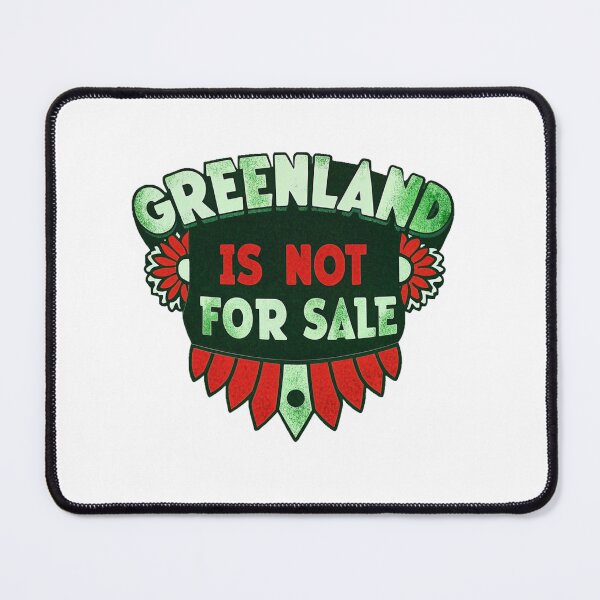 Item preview, Greenland Not For Sale – Protest Art for Sovereignty and Freedom designed and sold by TJprint.