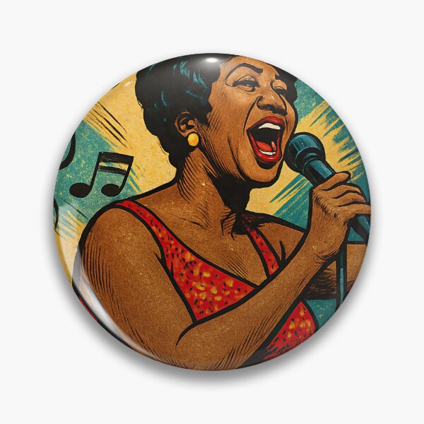 Item preview, Aretha Franklin | Comics stylCartoone -  designed and sold by ComicsFactory.