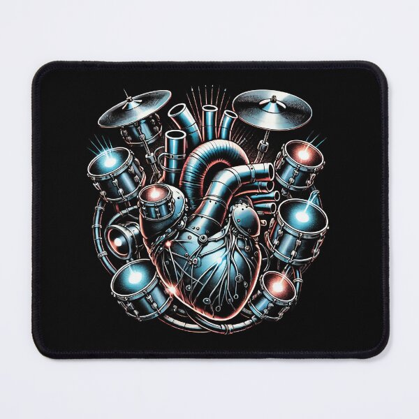 Item preview, Heartbeat Drum Machine: Rhythm Lives Inside Every Drummers gift designed and sold by Pixel4you.