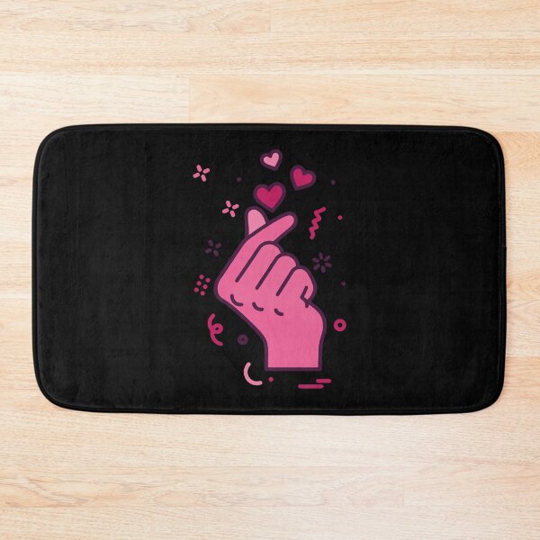 Item preview, Kpop Korean Music Cute Finger Heart Love Korea designed and sold by LuminOrb.