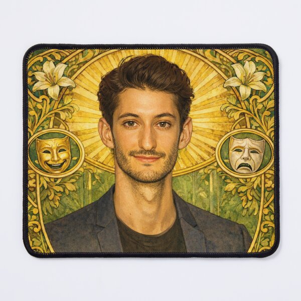 Item preview, Pierre Niney (Portrait of A. Mucha) designed and sold by ~ Th*mas ~.
