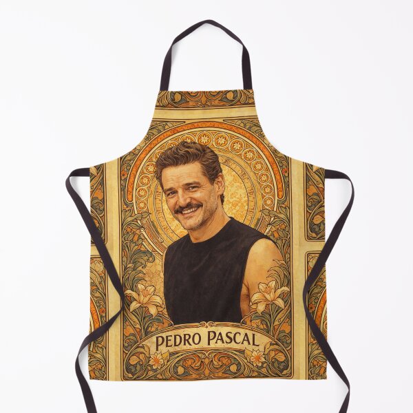 Item preview, Pedro Pascal (Portrait A. Mucha) designed and sold by ~ Th*mas ~.