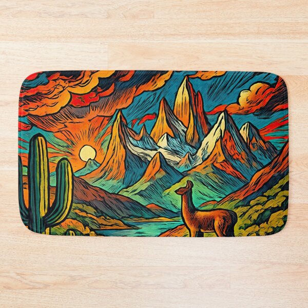 Item preview, Argentina landscape | Comics stylCartoone -  designed and sold by ComicsFactory.
