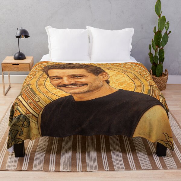 Item preview, Pedro Pascal (Portrait A. Mucha) designed and sold by ~ Th*mas ~.